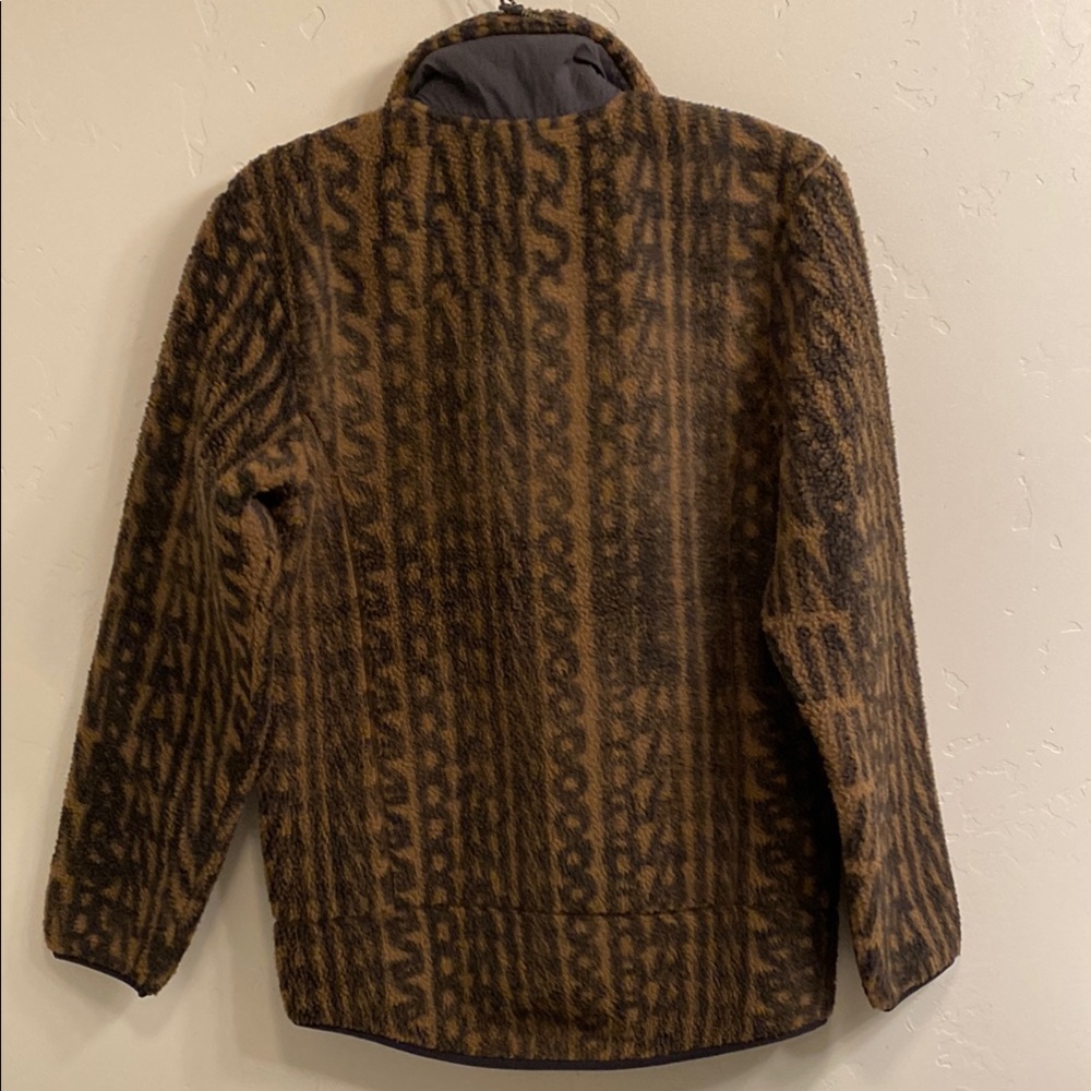 Rains Brown Patterned Jacket - Picture 6 of 6